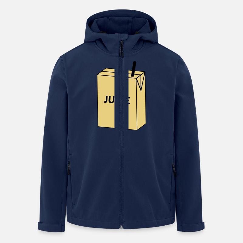 Safttüte, Juice - Recycelte Männer Softshell-Jacke von Stanley/Stella - Navy