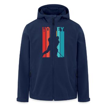 Hockey 2 Tshirts PR t-shirt - Veste softshell homme en polyester recyclé Stanley/Stella - marine - Devant - AI Model Male 185 light (185cm)