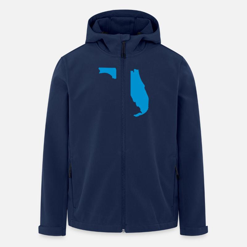 Florida - Recycelte Männer Softshell-Jacke von Stanley/Stella - Navy