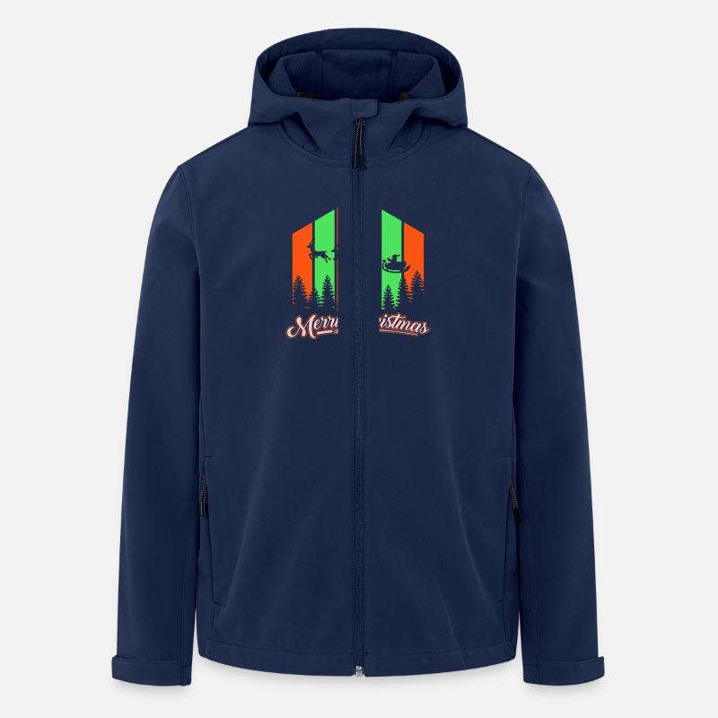 Christmas 5 - Recycelte Männer Softshell-Jacke von Stanley/Stella - Navy