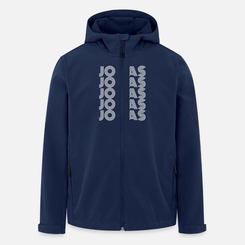 Jonas - Recycelte Männer Softshell-Jacke von Stanley/Stella - Navy