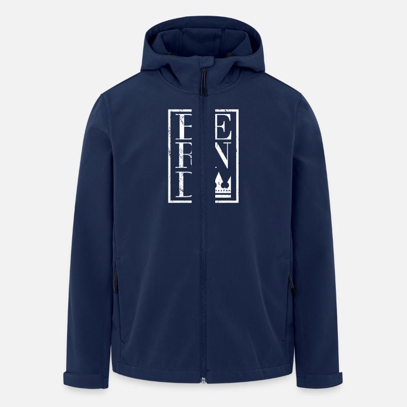 Bernd - Men’s Recycled Softshell Jacket by Stanley/Stella - navy