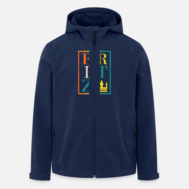 Fritz - Recycelte Männer Softshell-Jacke von Stanley/Stella - Navy