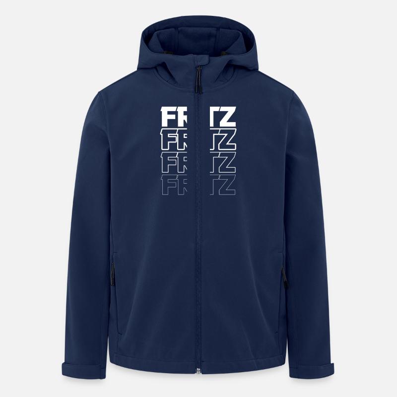 Fritz - Men’s Recycled Softshell Jacket by Stanley/Stella - navy