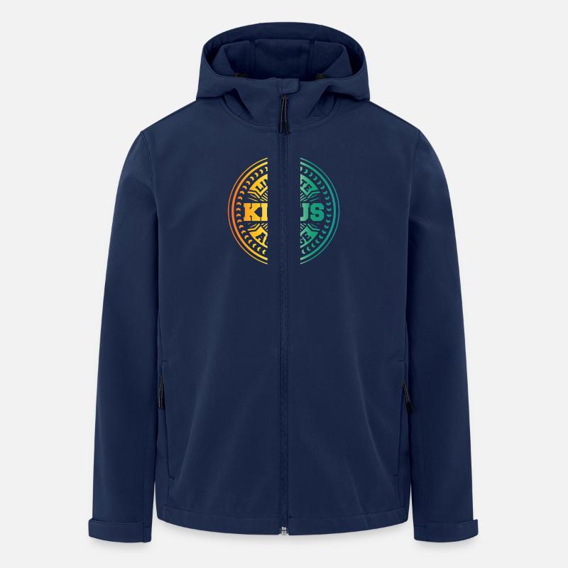 Klaus - Recycelte Männer Softshell-Jacke von Stanley/Stella - Navy