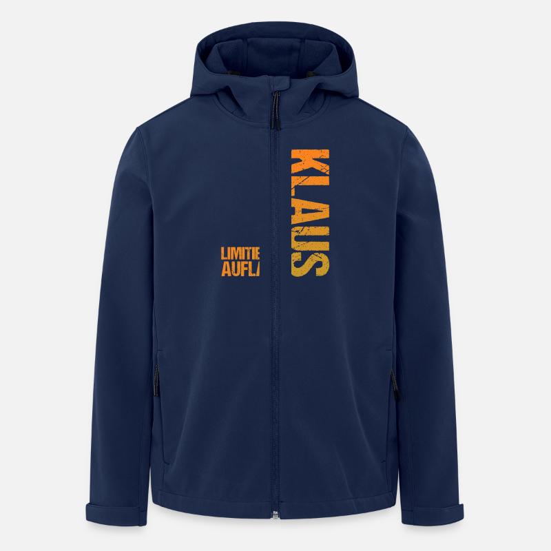 Klaus - Veste softshell homme en polyester recyclé Stanley/Stella - marine