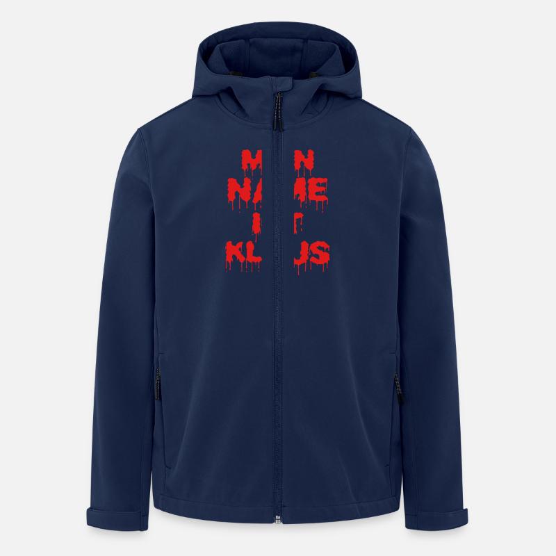 Klaus - Recycelte Männer Softshell-Jacke von Stanley/Stella - Navy