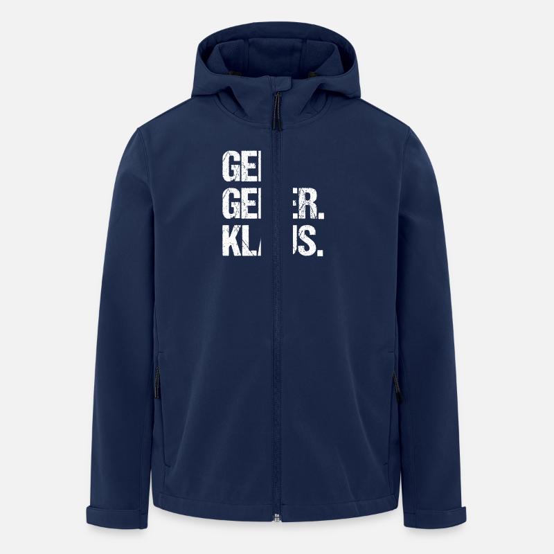 Klaus - Men’s Recycled Softshell Jacket by Stanley/Stella - navy