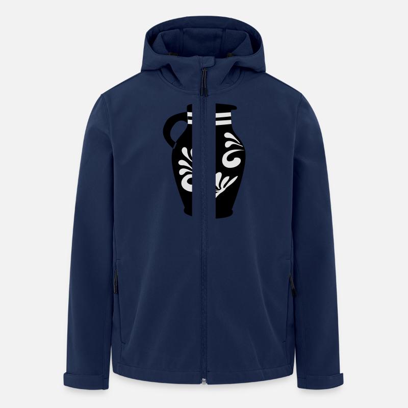Frankfurter Bembel - Recycelte Männer Softshell-Jacke von Stanley/Stella - Navy