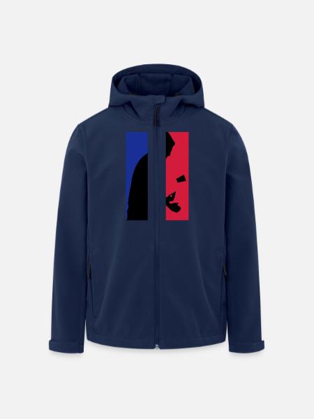 Flip Cup - Recycelte Männer Softshell-Jacke von Stanley/Stella - Navy