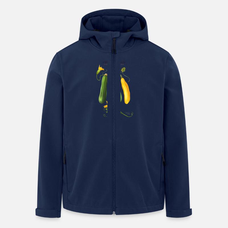 LE GROUPE DE PLANTES - Cucurbita Pepo - Veste softshell homme en polyester recyclé Stanley/Stella - marine