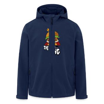 burger - Veste softshell homme en polyester recyclé Stanley/Stella - marine - Devant - AI Model Male 185 light (185cm)