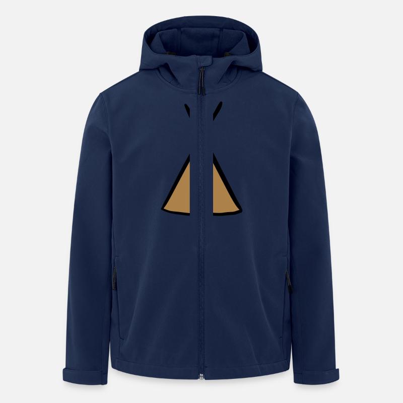 Tipi - Recycelte Männer Softshell-Jacke von Stanley/Stella - Navy