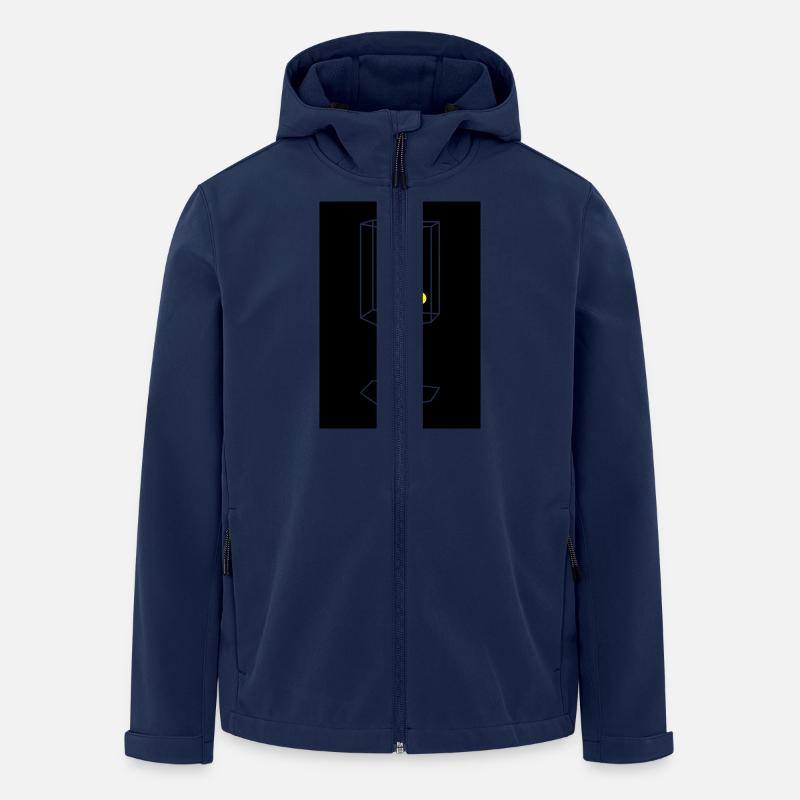 Shirt2019-Bauhaus - Recycelte Männer Softshell-Jacke von Stanley/Stella - Navy