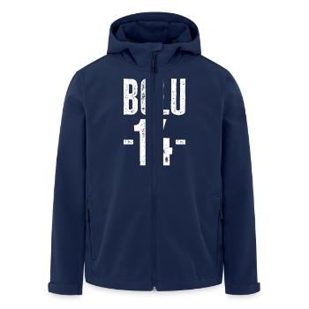 Bolu 14 – Fierté de la nature et de la tradition - Veste softshell homme en polyester recyclé Stanley/Stella - marine - Devant - AI Model Male 185 light (185cm)