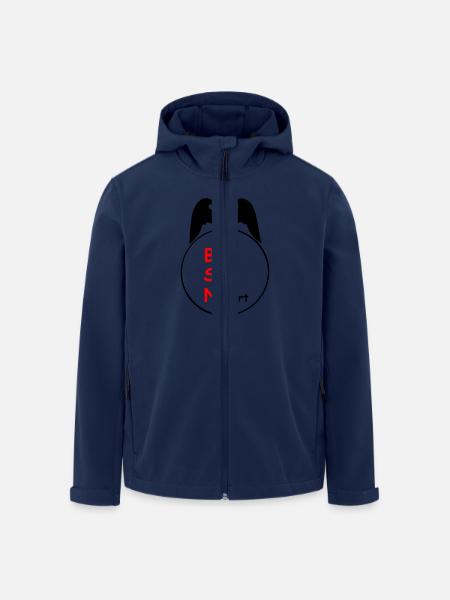 bsn - Veste softshell homme en polyester recyclé Stanley/Stella - marine