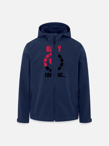 Baby loading - Recycelte Männer Softshell-Jacke von Stanley/Stella - Navy