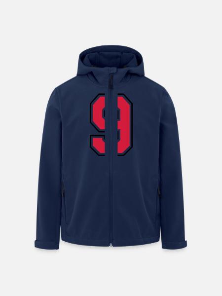 9__f2 - Veste softshell homme en polyester recyclé Stanley/Stella - marine