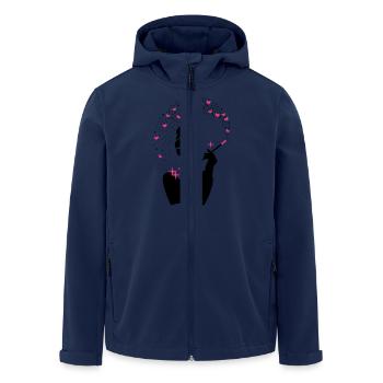 Fille de diamant - Princesse Bijoux - Bijoux - Veste softshell homme en polyester recyclé Stanley/Stella - marine - Devant - AI Model Male 185 light (185cm)