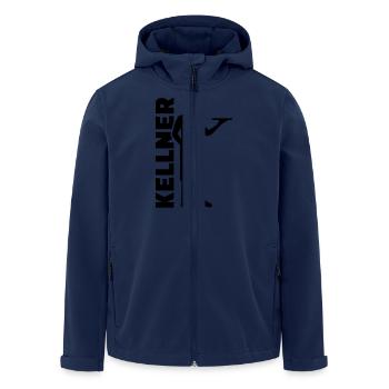Kellner - Recycelte Männer Softshell-Jacke von Stanley/Stella - Navy - Vorne - AI Model Male 185 light (185cm)
