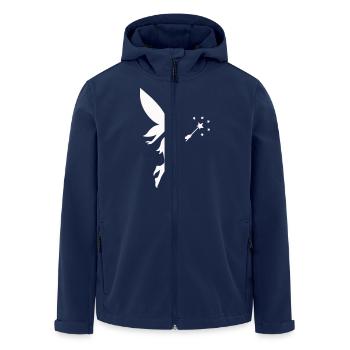 elfe fee - Recycelte Männer Softshell-Jacke von Stanley/Stella - Navy - Vorne - AI Model Male 185 light (185cm)