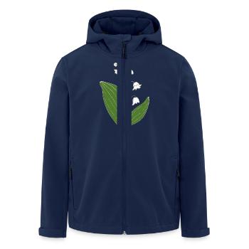 maigloeckchen 2 6 - Recycelte Männer Softshell-Jacke von Stanley/Stella - Navy - Vorne - AI Model Male 185 light (185cm)