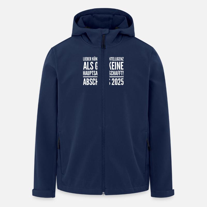 Abi Shirt 25 - Recycelte Männer Softshell-Jacke von Stanley/Stella - Navy