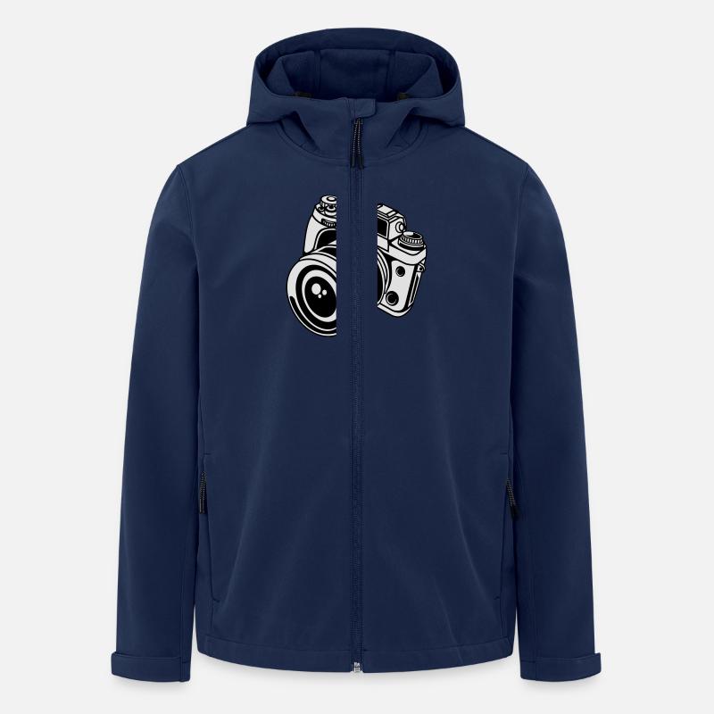 2541614 135426425 camera - Recycelte Männer Softshell-Jacke von Stanley/Stella - Navy