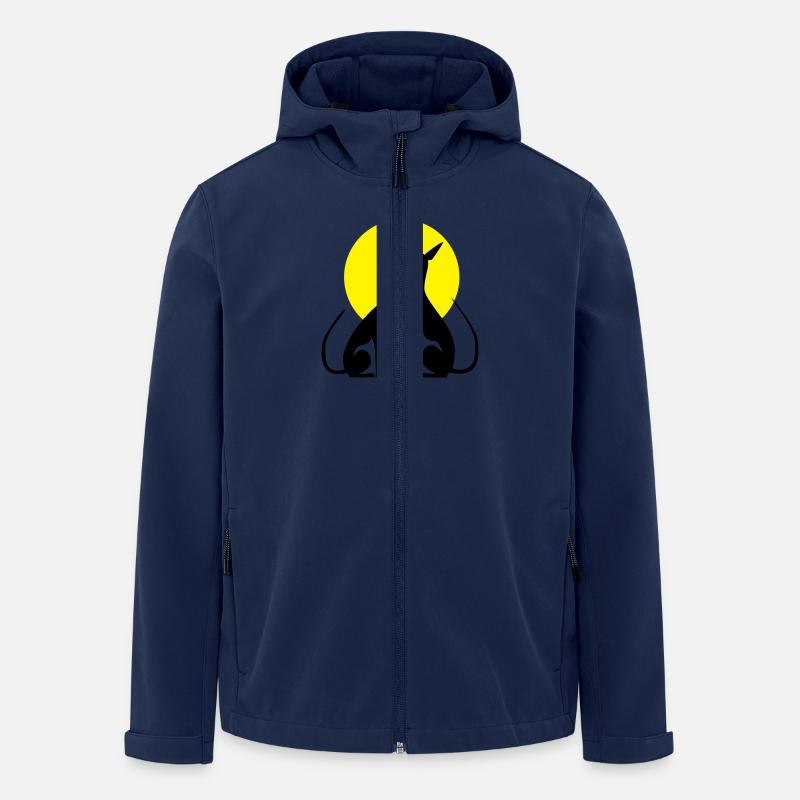 Be mine! - Recycelte Männer Softshell-Jacke von Stanley/Stella - Navy