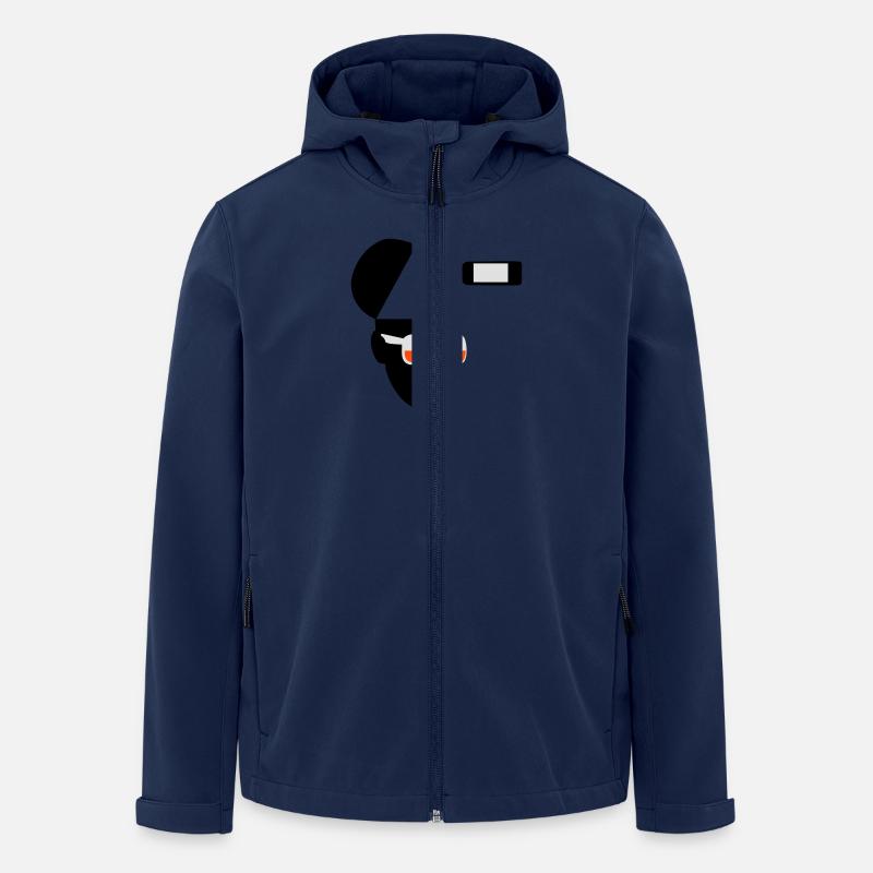 Loading - Recycelte Männer Softshell-Jacke von Stanley/Stella - Navy