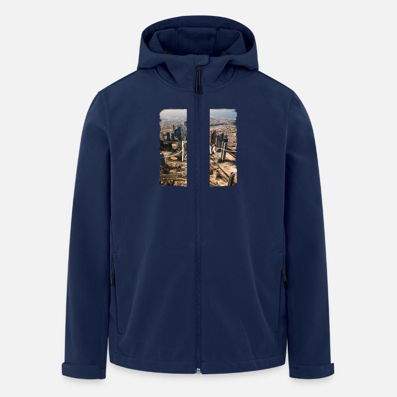 Dubai - Recycelte Männer Softshell-Jacke von Stanley/Stella - Navy