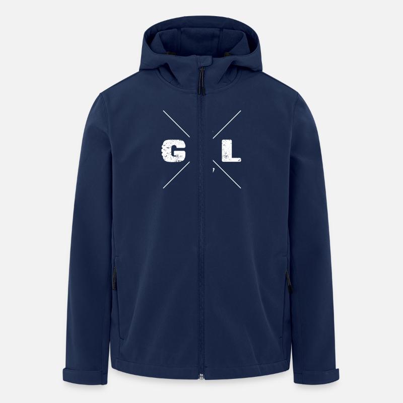 Blade Gravel - Men’s Recycled Softshell Jacket by Stanley/Stella - navy