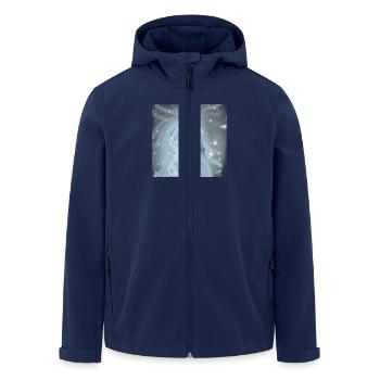 Magischer Schimmel - Recycelte Männer Softshell-Jacke von Stanley/Stella - Navy - Vorne - AI Model Male 185 light (185cm)