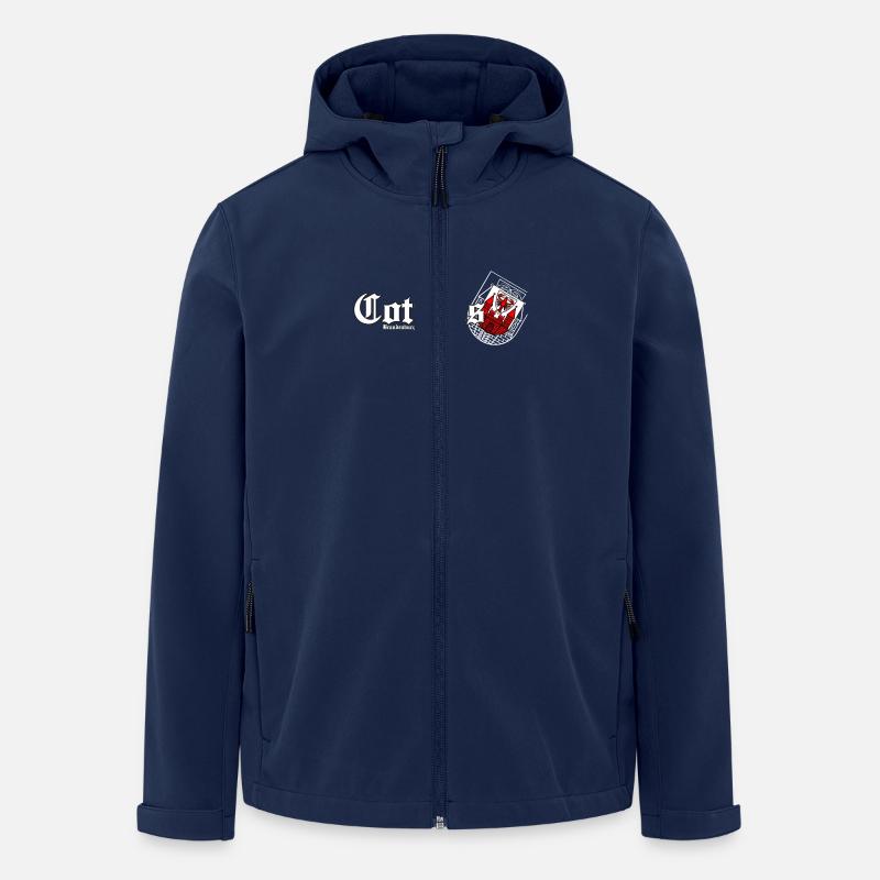 Cottbus - Recycelte Männer Softshell-Jacke von Stanley/Stella - Navy