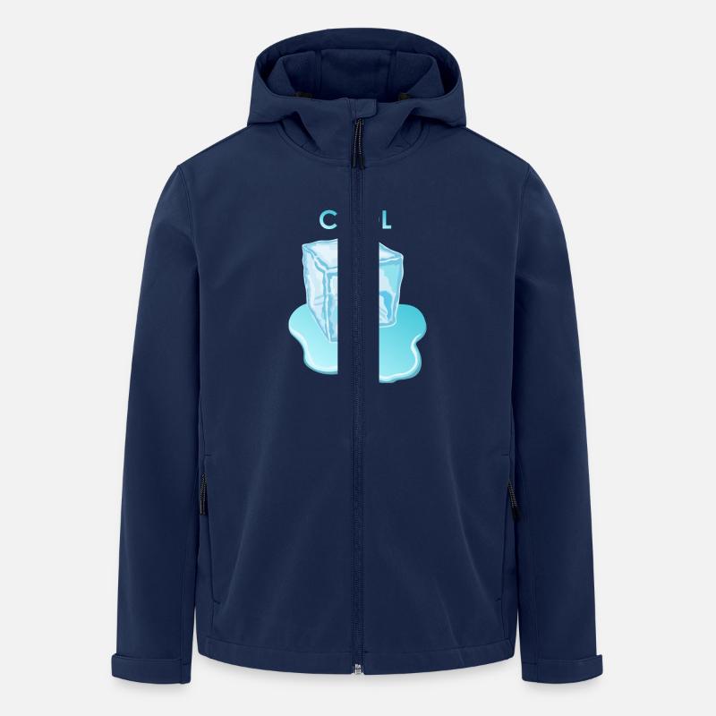 Be Cool IceCube - Recycelte Männer Softshell-Jacke von Stanley/Stella - Navy