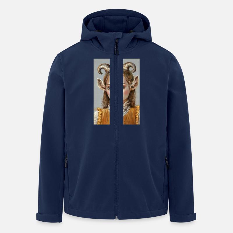 Kozochka - Men’s Recycled Softshell Jacket by Stanley/Stella - navy