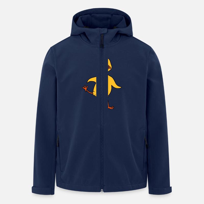 Drunken Duck - Men’s Recycled Softshell Jacket by Stanley/Stella - navy