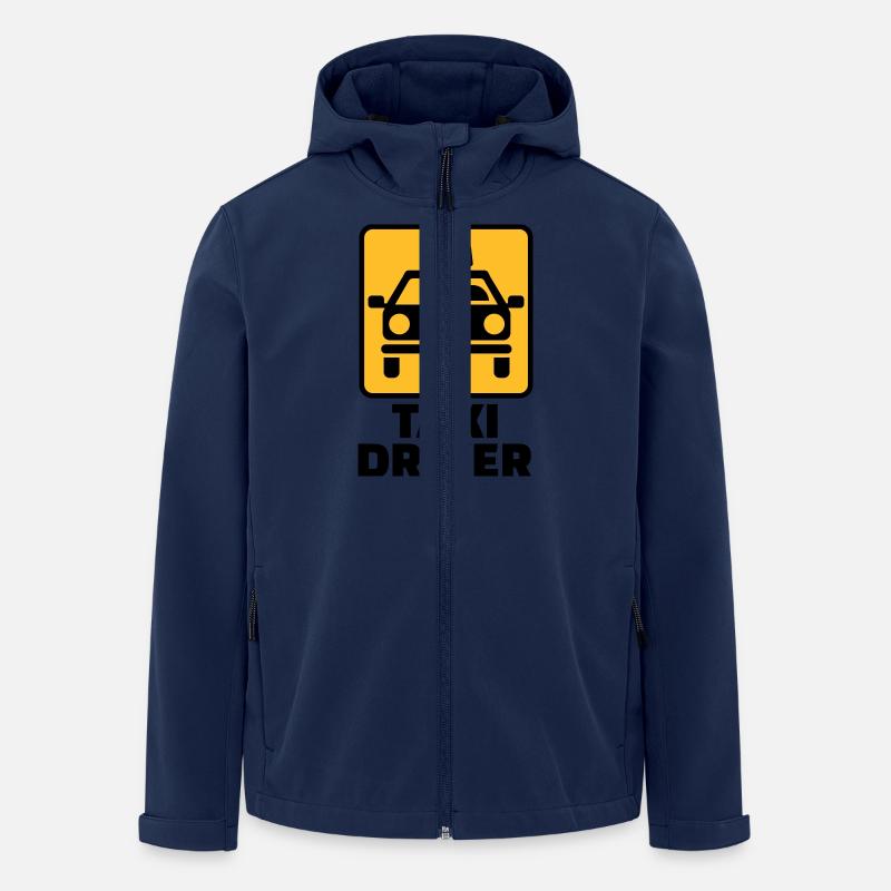 Taxi driver - Men’s Recycled Softshell Jacket by Stanley/Stella - navy