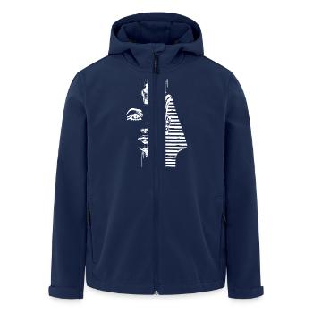 Pharao Ägypten Frauen Antike Pyramide Pharao Ägypten - Recycelte Männer Softshell-Jacke von Stanley/Stella - Navy - Vorne - AI Model Male 185 light (185cm)