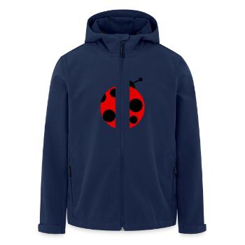 ladybird - Recycelte Männer Softshell-Jacke von Stanley/Stella - Navy - Vorne - AI Model Male 185 light (185cm)