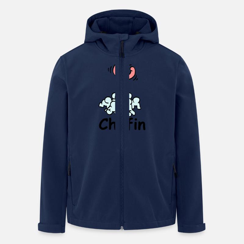 Capo - Veste softshell homme en polyester recyclé Stanley/Stella - marine