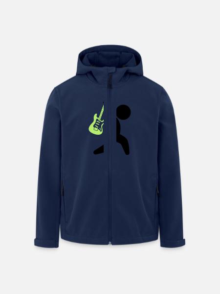 Rockstar (2c)++2013 - Men’s Recycled Softshell Jacket by Stanley/Stella - navy