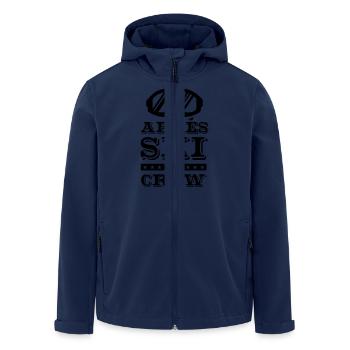 apres ski crew brille - Recycelte Männer Softshell-Jacke von Stanley/Stella - Navy - Vorne - AI Model Male 185 light (185cm)