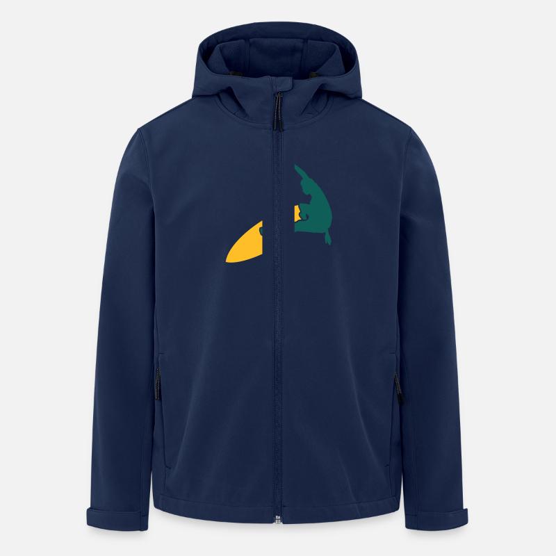 surfer - Recycelte Männer Softshell-Jacke von Stanley/Stella - Navy