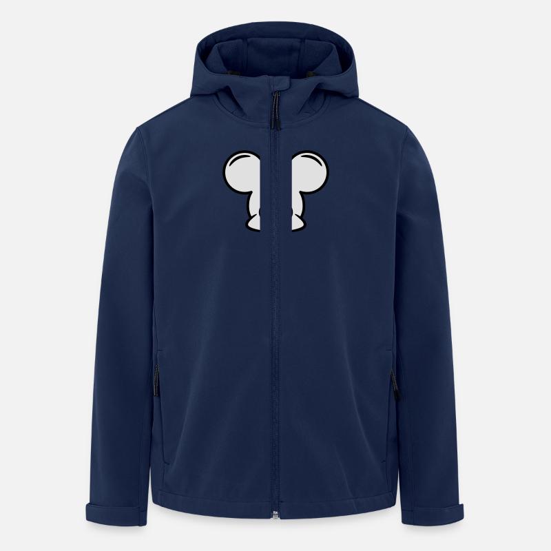 mouse skull - Men’s Recycled Softshell Jacket by Stanley/Stella - navy
