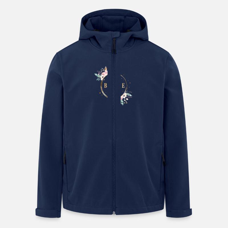boho_bride - Recycelte Männer Softshell-Jacke von Stanley/Stella - Navy