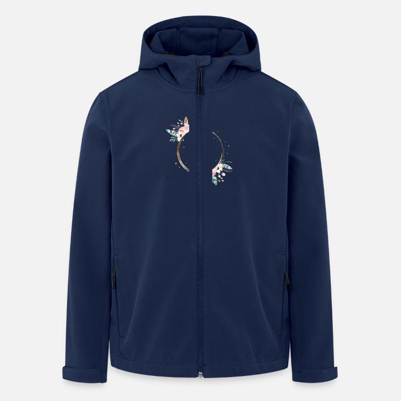 boho - Recycelte Männer Softshell-Jacke von Stanley/Stella - Navy