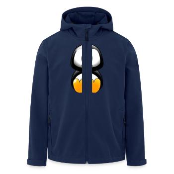 baby119 - Recycelte Männer Softshell-Jacke von Stanley/Stella - Navy - Vorne - AI Model Male 185 light (185cm)