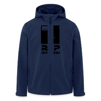 5,25 pouces Reste disquette dans la paix RIP mort - Veste softshell homme en polyester recyclé Stanley/Stella - marine - Devant - AI Model Male 185 light (185cm)