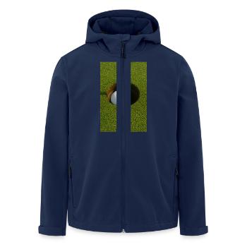 Sport - Golf - Veste softshell homme en polyester recyclé Stanley/Stella - marine - Devant - AI Model Male 185 light (185cm)